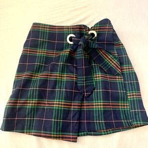 SOLD OUT WILD FABLE PLAID SKIRT